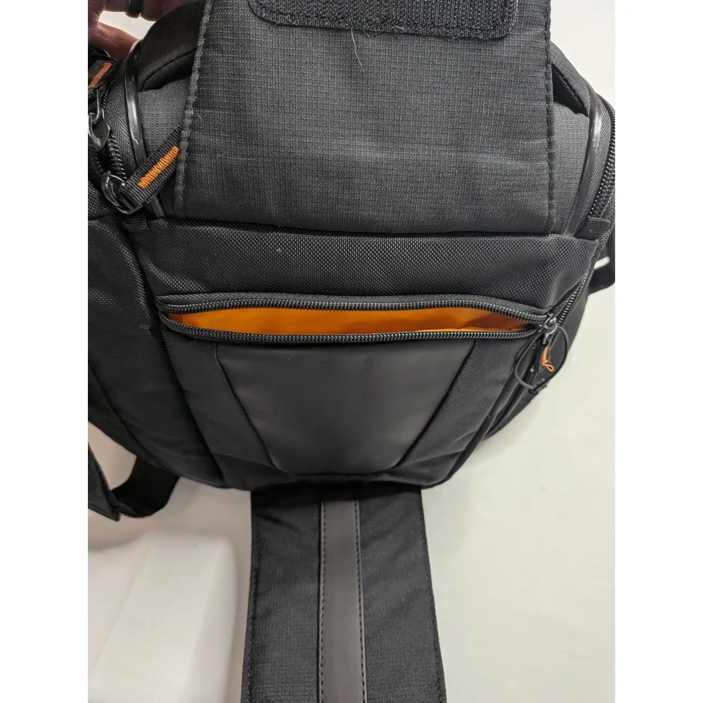 Case Logic 120.581 DSLR Camera Sling Bag SLR Suspension Black Orange EUC